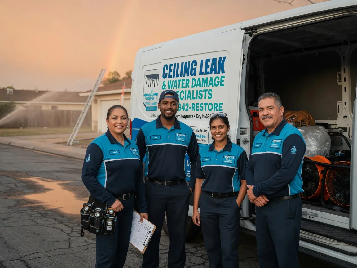 Ceiling Leak Cleanup company in Richland, GA