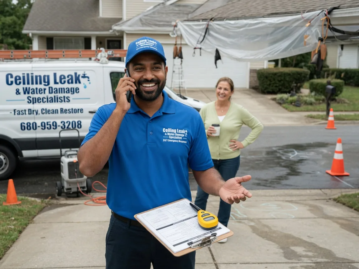 Ceiling Leak Cleanup Richland, GA FAQs